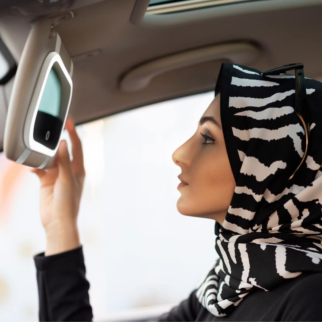 Juni 2 Lighted Car Visor Mirror